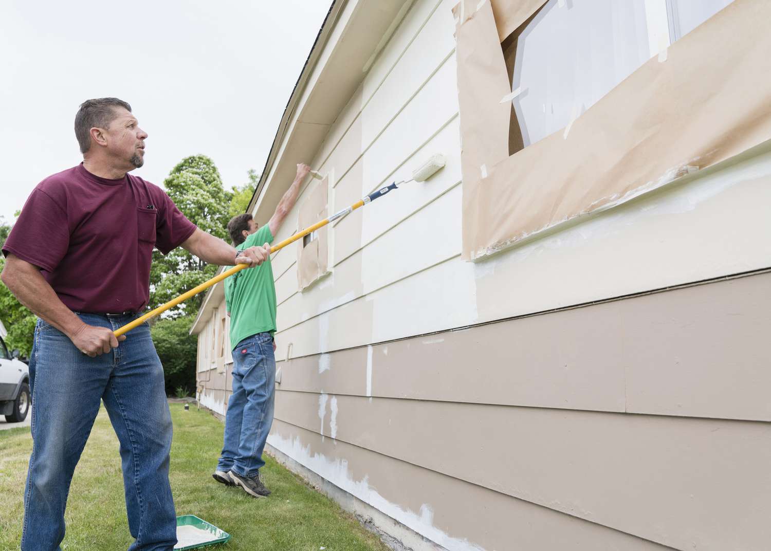 Combien coûte la peinture extérieure d’une maison ?