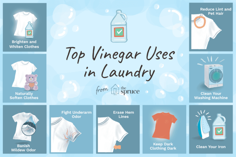 Les 11 meilleures raisons d’utiliser le vinaigre pour la lessive et ses bienfaits